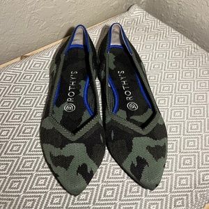 Rothy's - The Point - Olive Camo (W8.5)